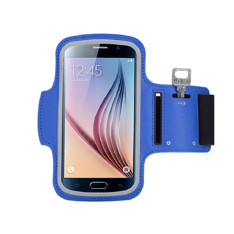 Ekologiczne Nowoczesne prowadzenie Jogging LED Armband Elastyczne Telefon Sportowy Armband PU Leather Mobile Telefon Torba